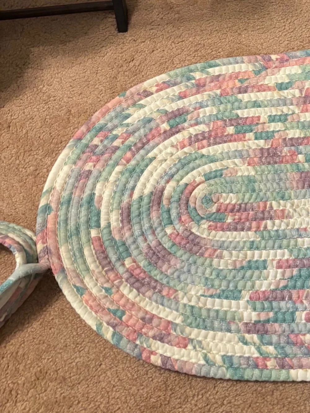 Vintage Croscill Sedona Print Rug
